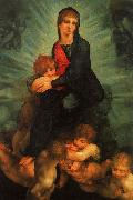Rosso Fiorentino Madonna in Glory oil on canvas